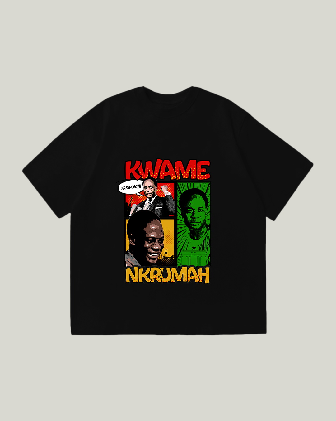Dr Kwame Nkrumah Freedom Comic Tee