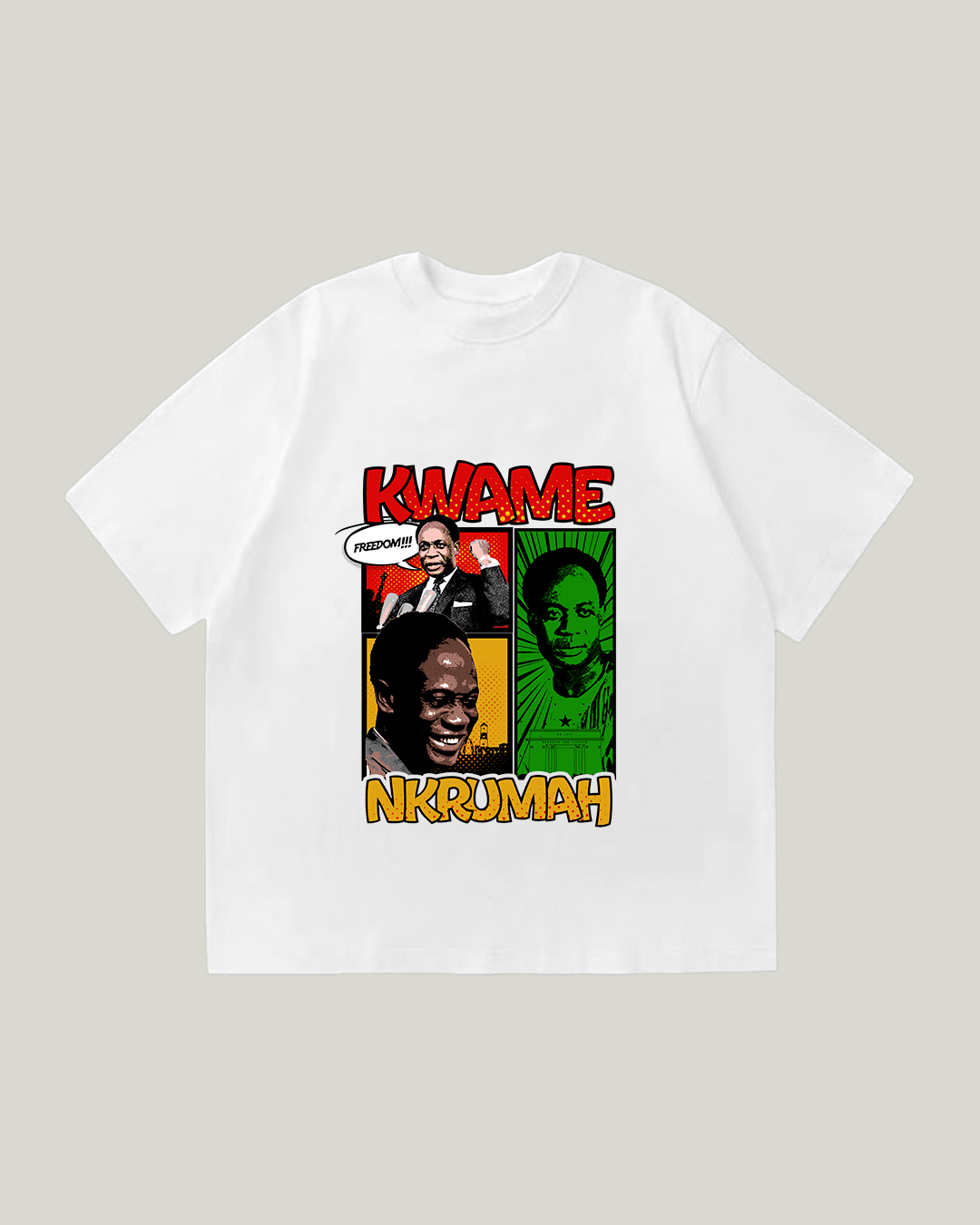 Dr Kwame Nkrumah Freedom Comic Tee