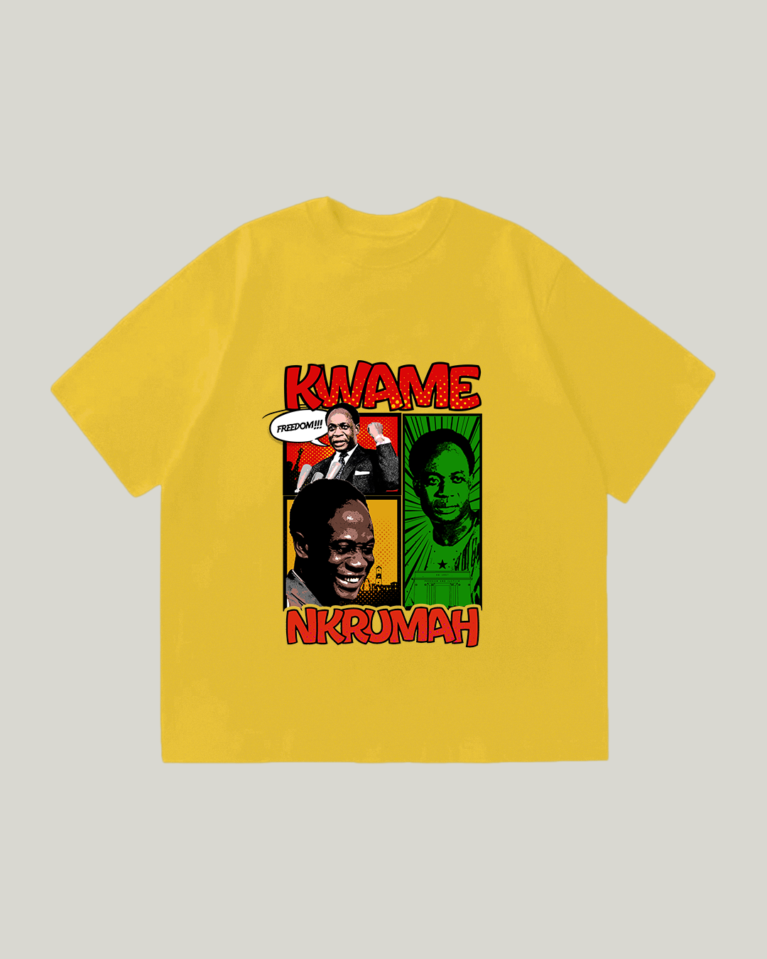 Dr Kwame Nkrumah Freedom Comic Tee